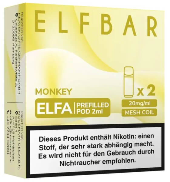 ELFA Monkey Pod`s | 2 Stk.