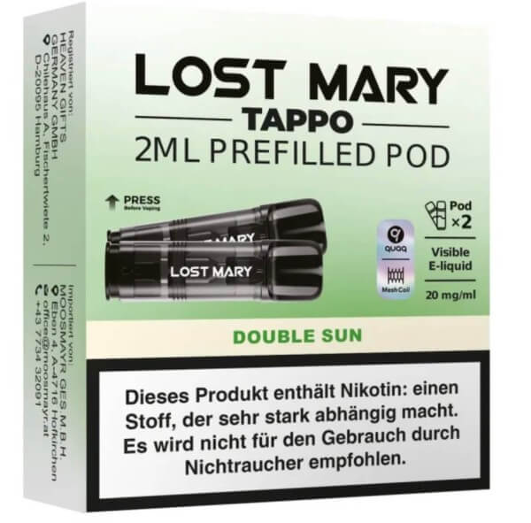 Tappo "Double Sun" Pod´s | 2 Stk.