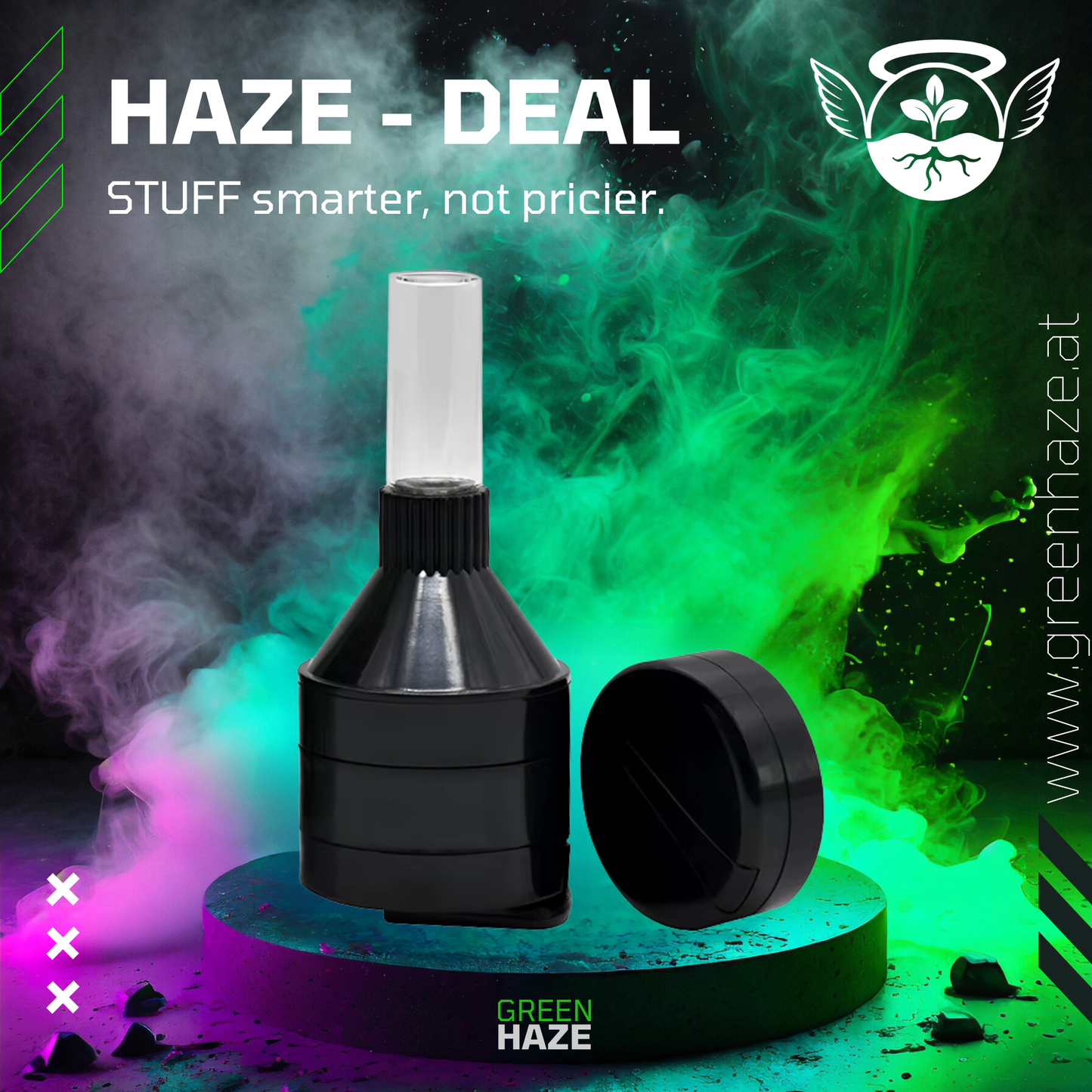 GRINDER × POWDER | Black