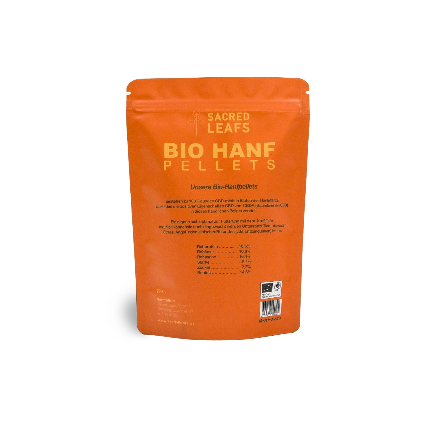 BIO HANF CBDA Pellets 6mm