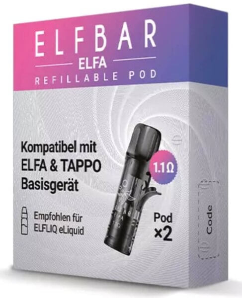 ELFA Refillable Pod`s | 2 Stk.