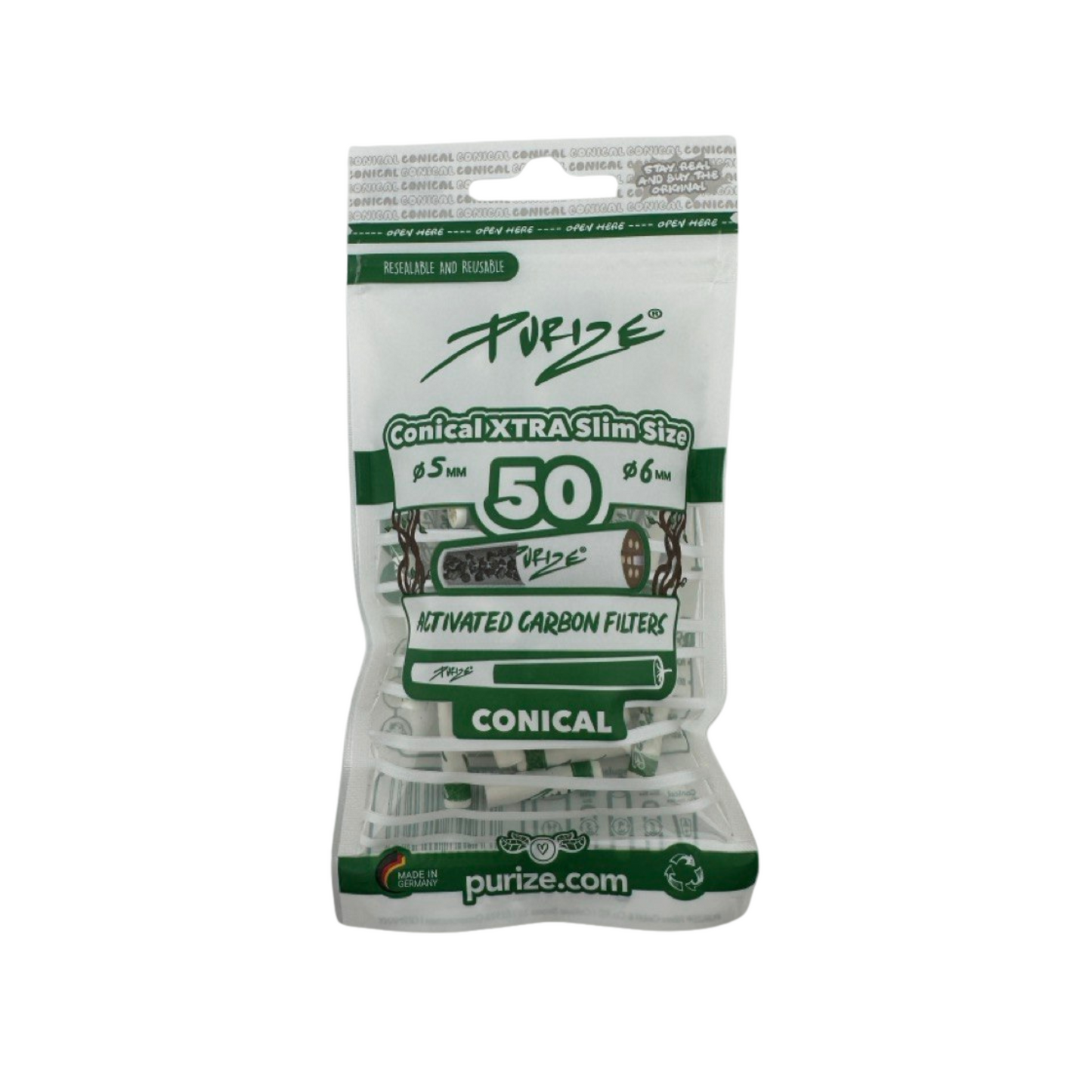 PURIZE® Conical | 50 Stk. (Ø  5 - 6 mm konisch)