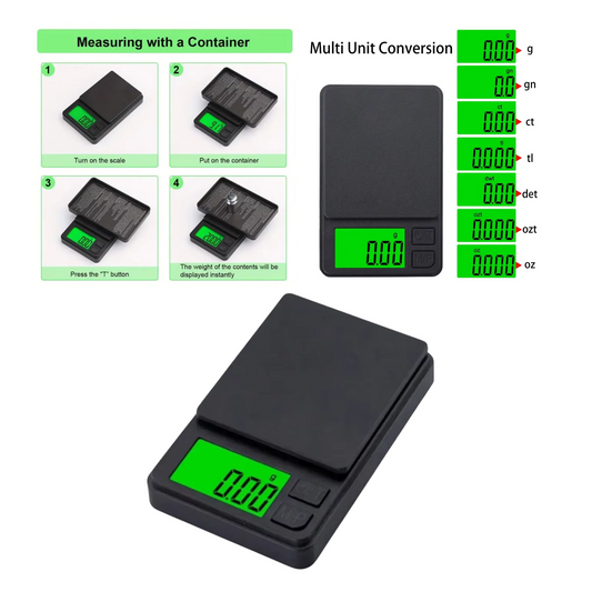 WAAGE | 0,01g - 500g